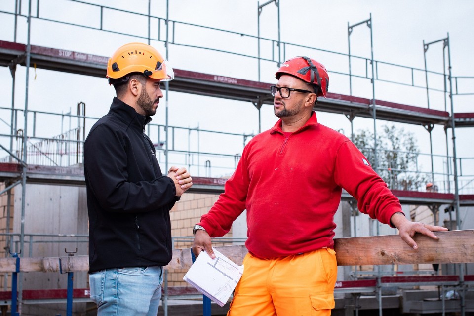 icm bau kunde vor ort