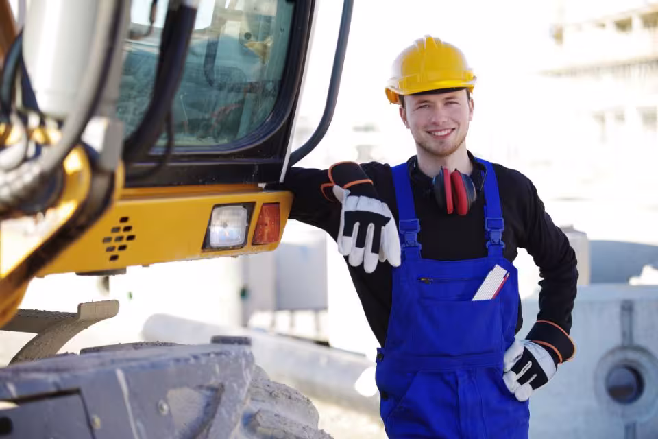 Baumaschinenführer sind gesuchte Fachkräfte