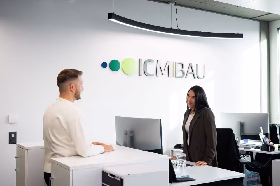 Vermittlung durch ICM Bau